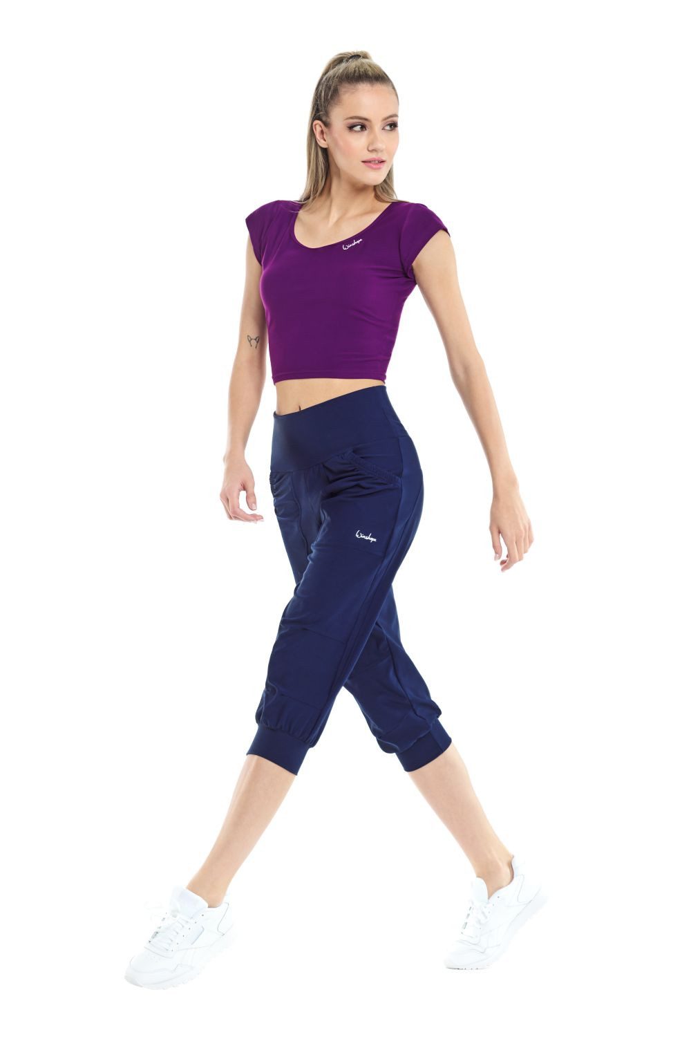 Winshape Crop-Top AET137LS Functional Light and Soft Cropped