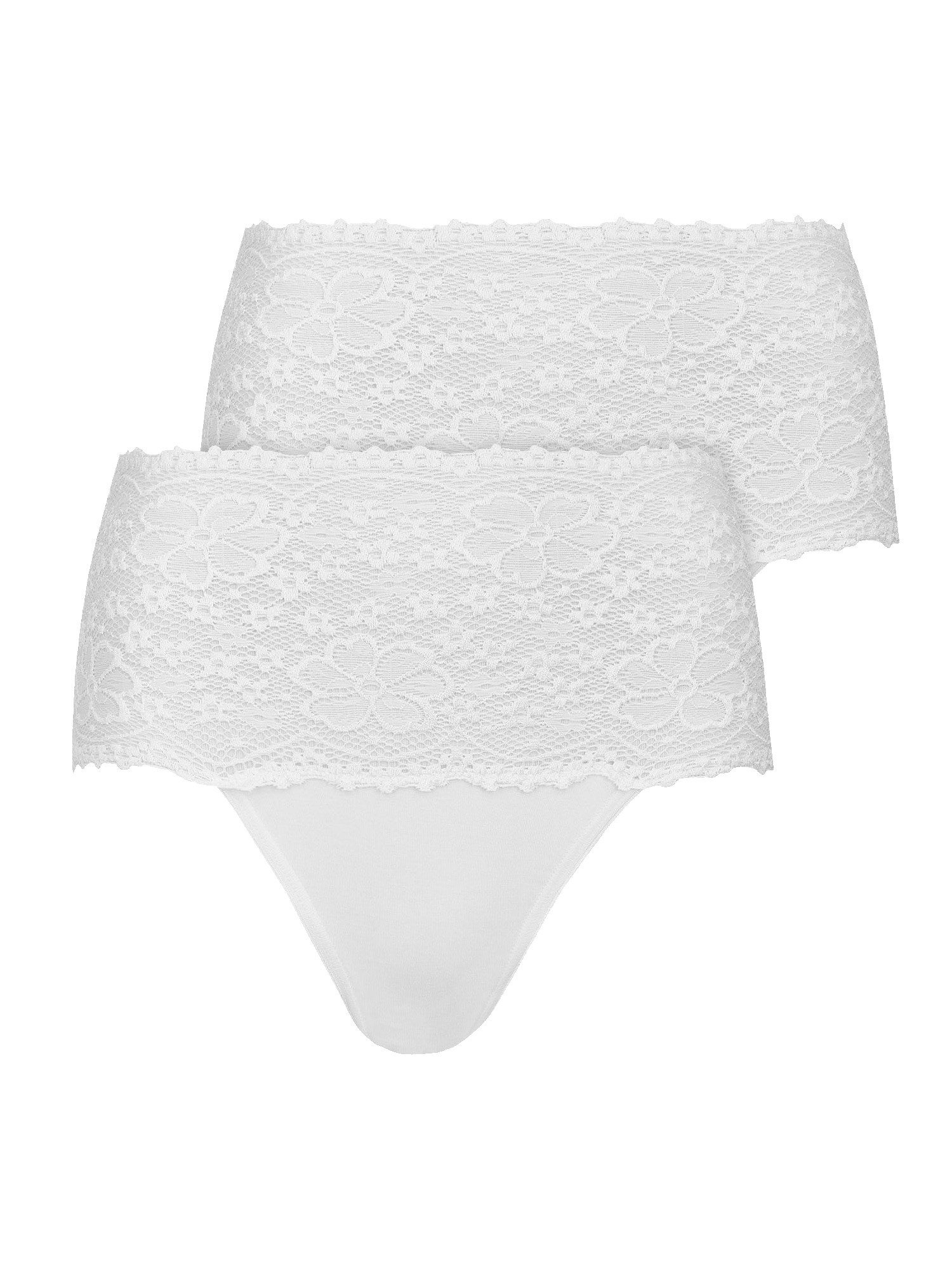 Taillenslip 2er Pack Damen Taillenslip Millefleurs