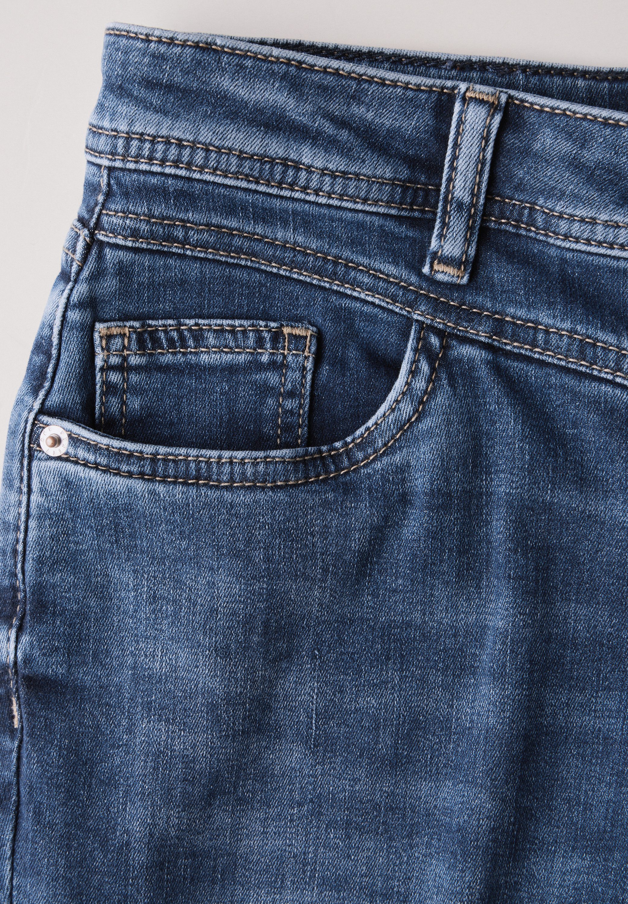 STREET ONE Slim-fit-Jeans aus Baumwolle mit Stretchanteil