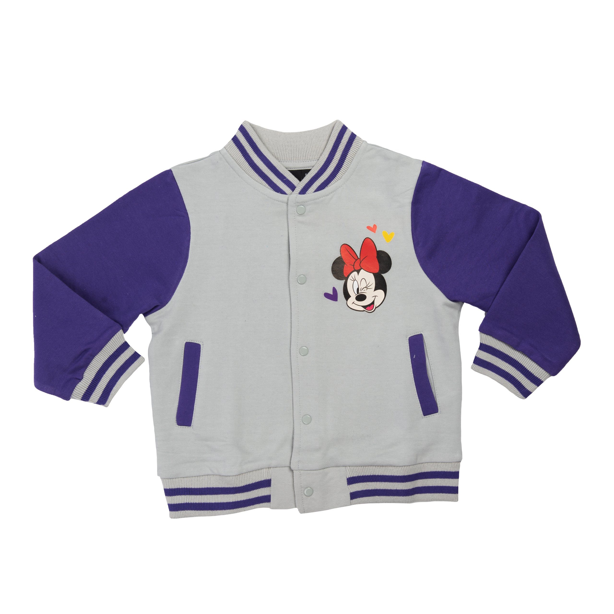 United Labels® Sweatjacke Disney - Minnie Mouse - This girl can