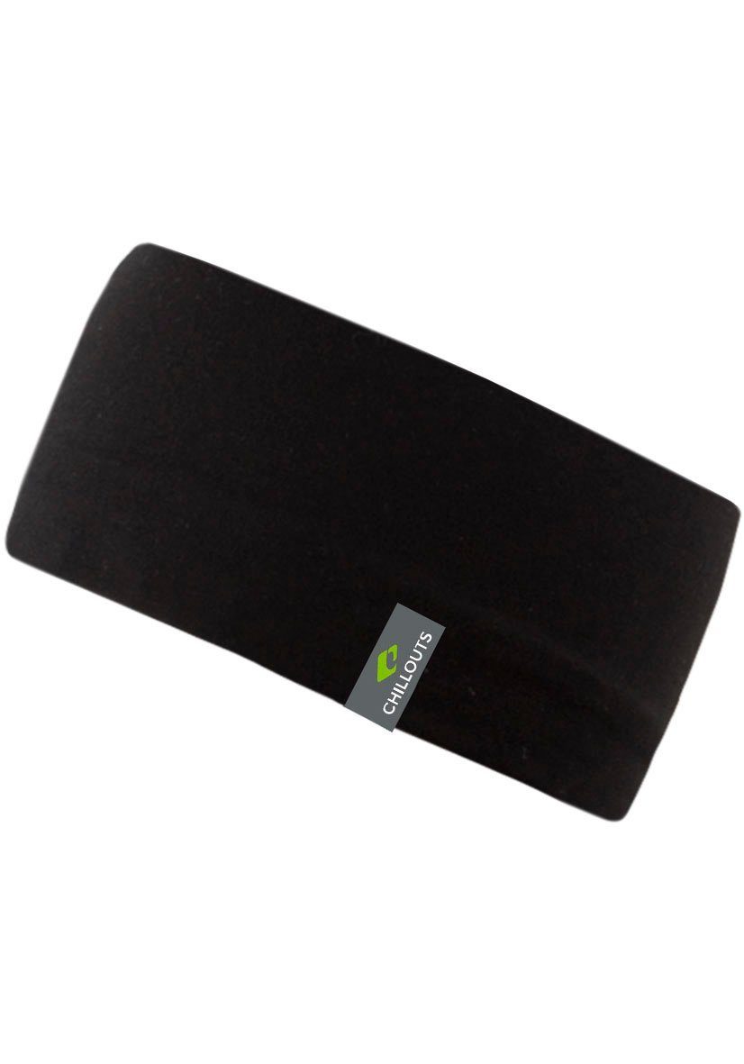 schwarz Eton Casual-Look, mit hohem chillouts Headband, Baumwollanteil Stirnband