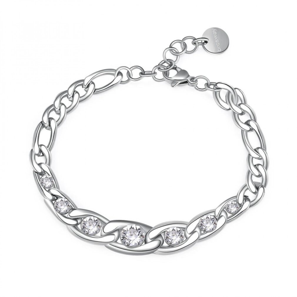 Brosway Armband Timeless steel bracelet with Symphonia BYM103 crystals
