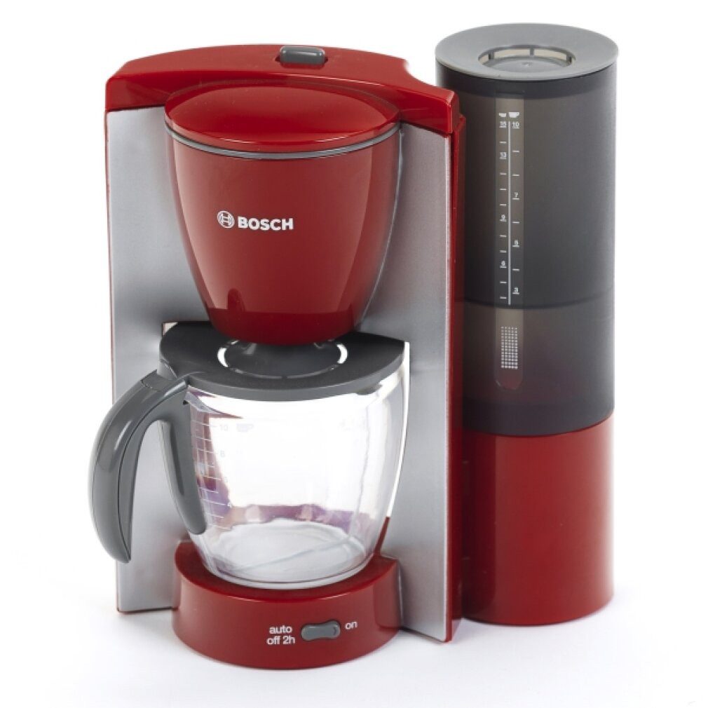 Theo Klein Spielgeschirr Bosch Kinder Kaffeemaschine rot grau