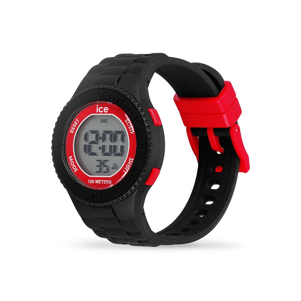 ice-watch Digitaluhr Ice-Watch Ice Digit Black Spider (S) 021007, Ice-Watch Ice Digit Black Spider (S)