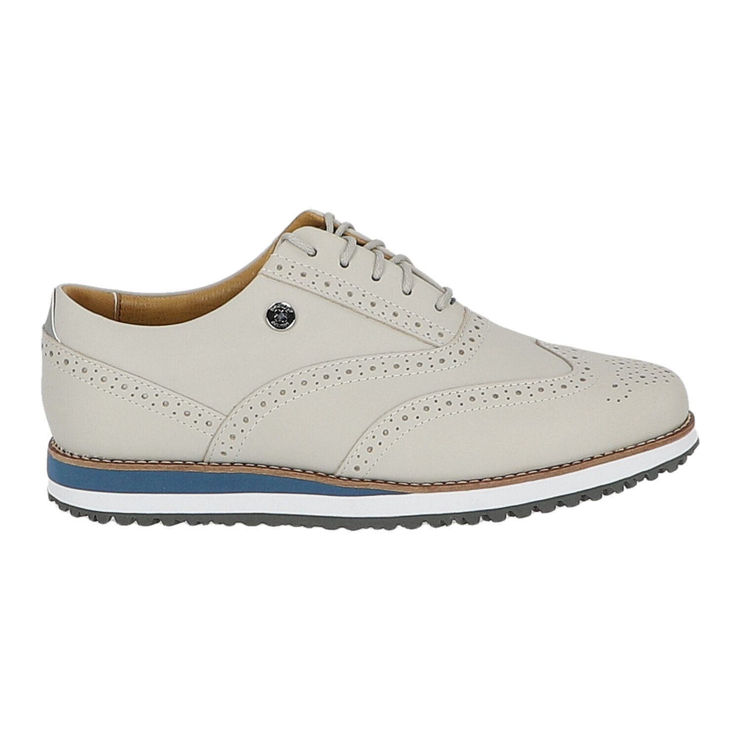 Footjoy White/Blue FOOTJOY Damen Retro Sport Golfschuh