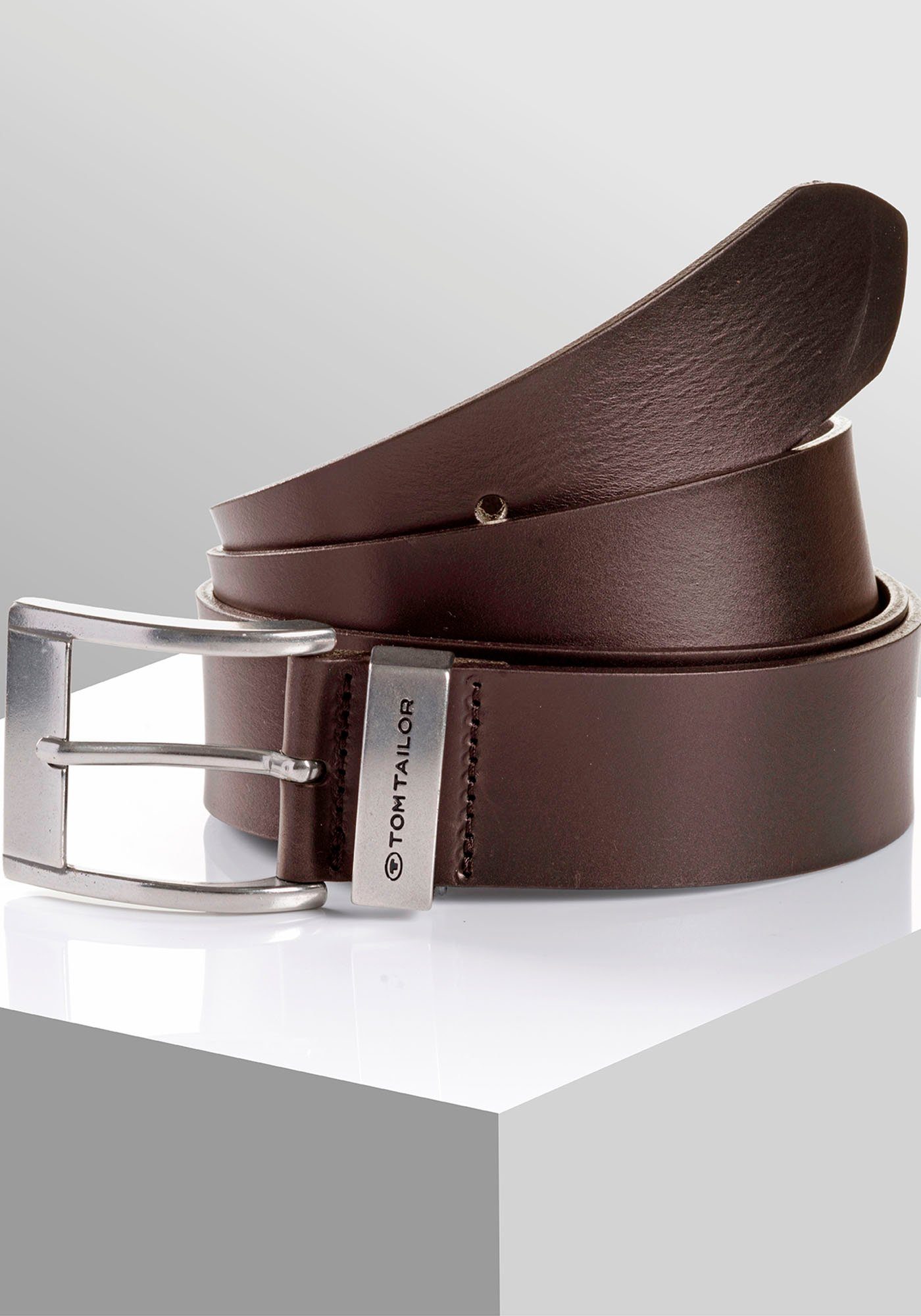 TOM TAILOR Ledergürtel TTTOM 4 cm günstig online kaufen