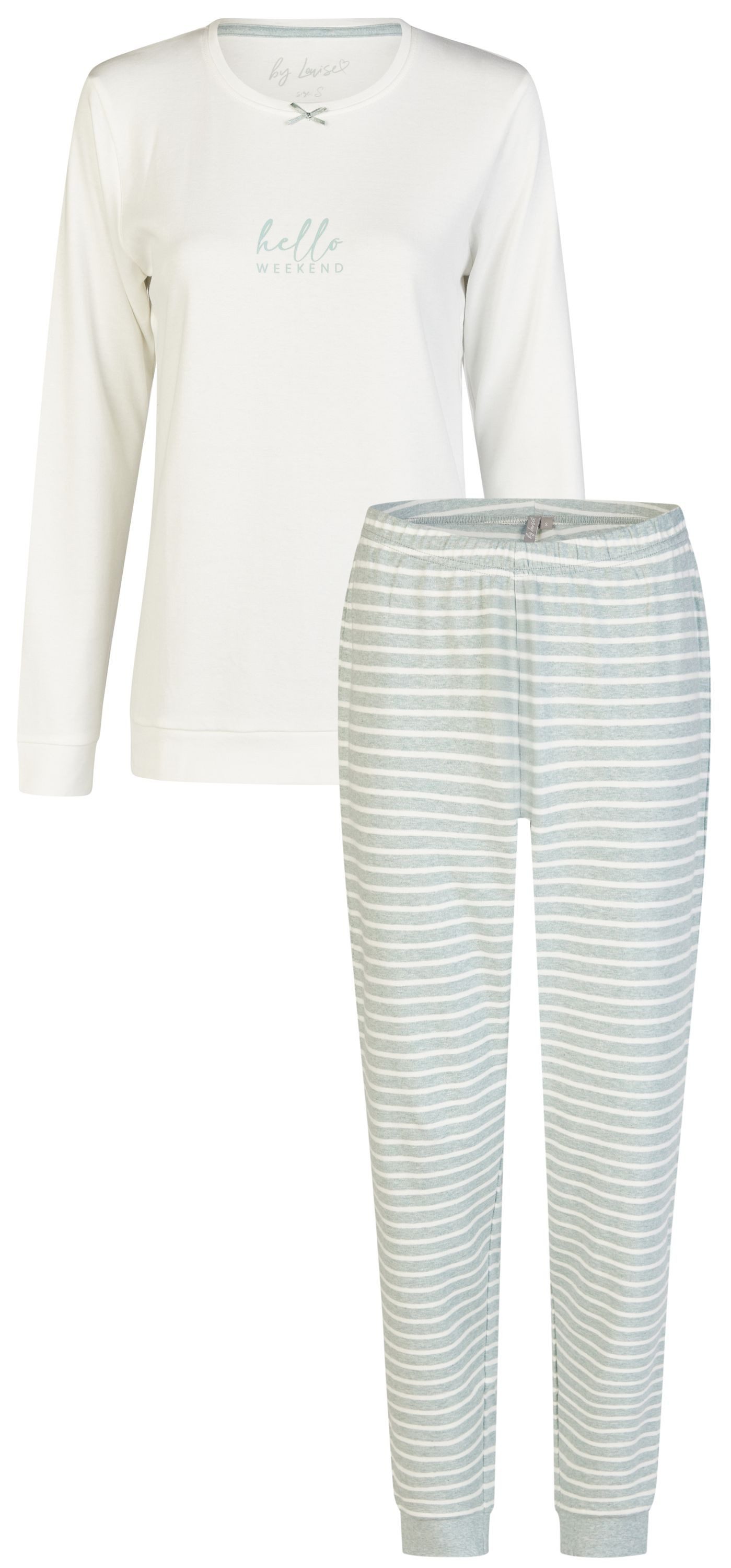 By Louise Schlafanzug Winter Whispers (Set, 3 tlg., 3-teilig) Damen Pyjama günstig online kaufen