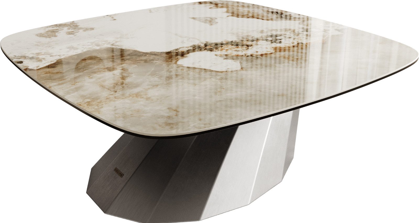 DELIFE Couchtisch Edge, Boot 90x90 cm günstig online kaufen