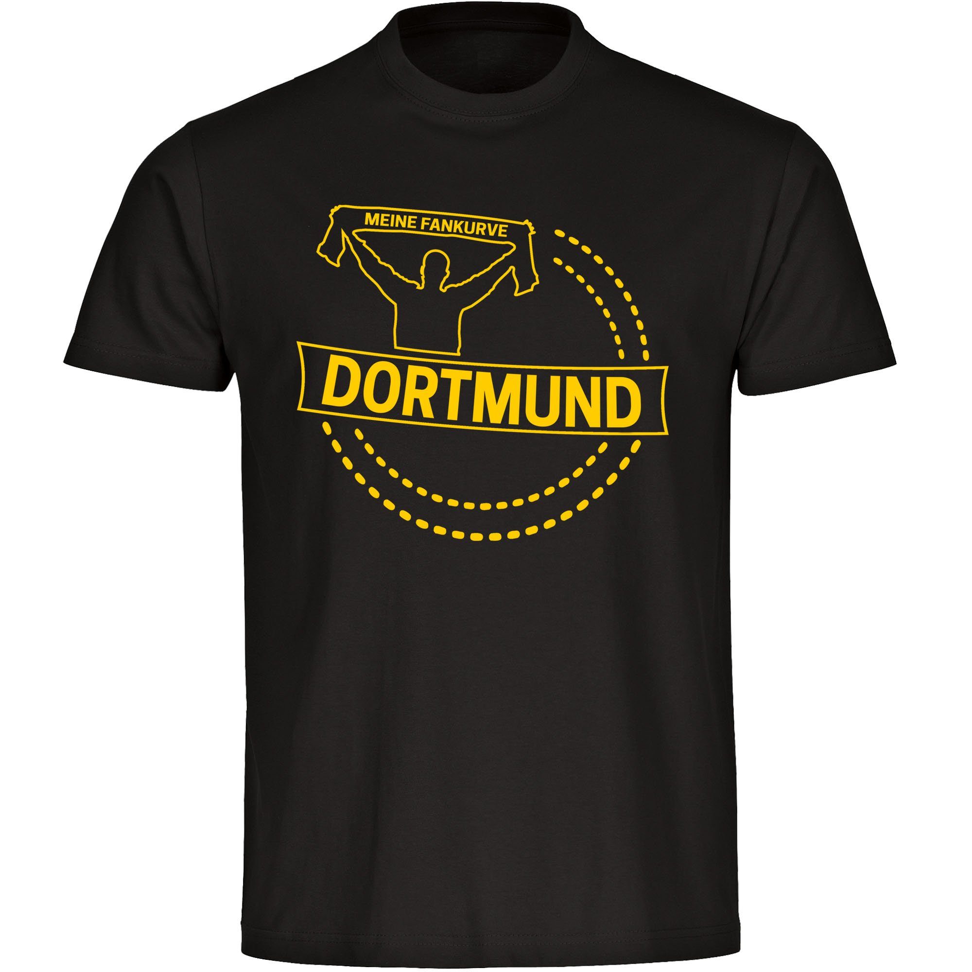multifanshop T-Shirt Herren Dortmund - Meine günstig online kaufen