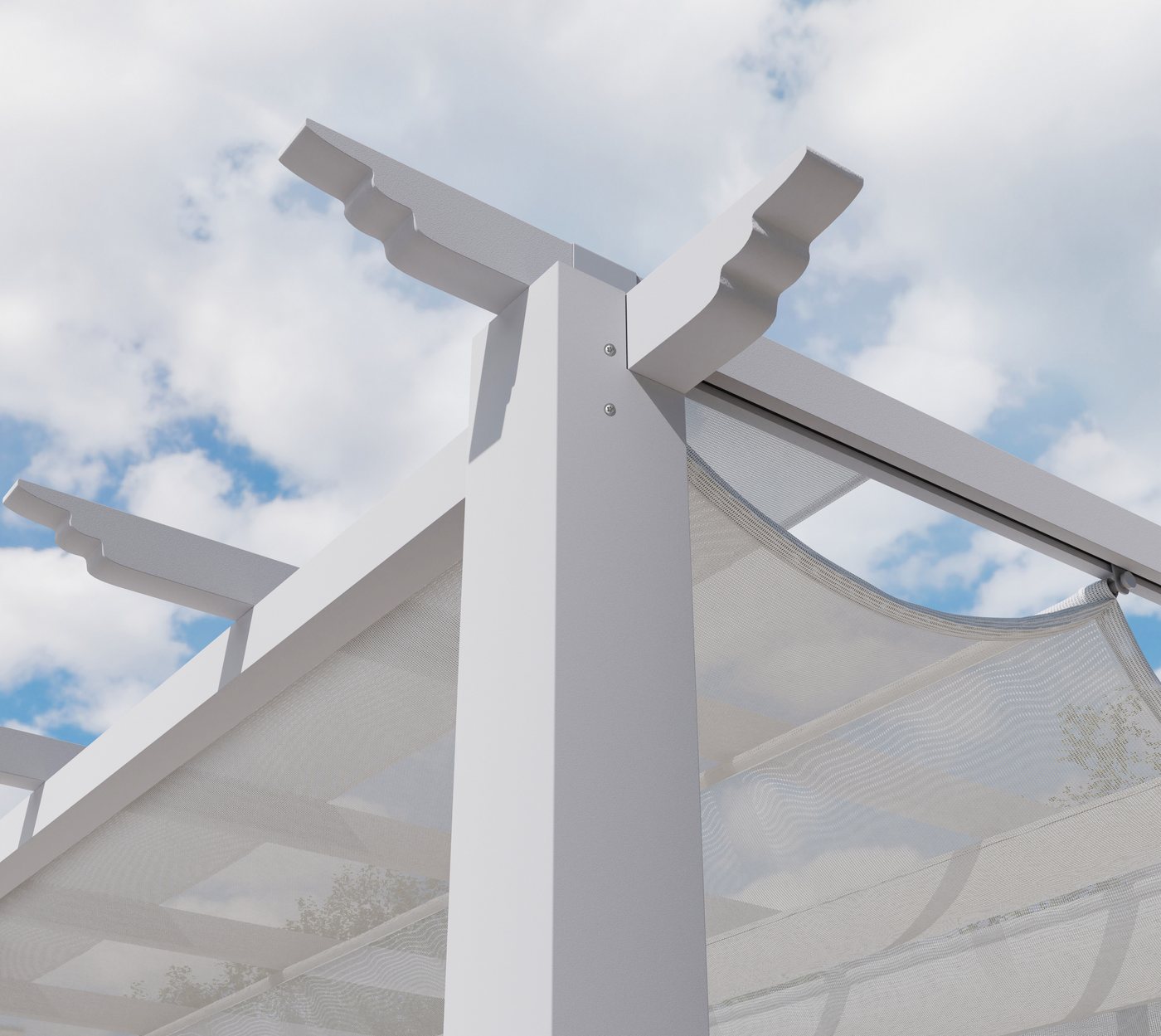 Thumbnail - Paragon Pergola Florida, BxTxH: 350x350x235 cm
