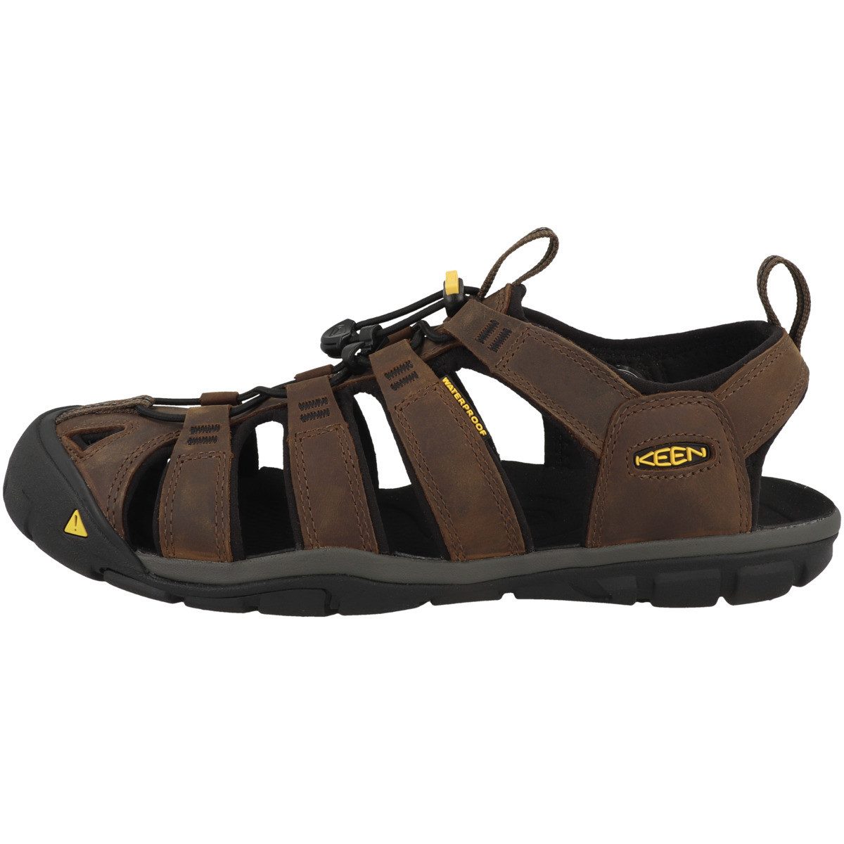 Keen Clearwater CNX Leather Herren Sandale Sandaletten, Sommerschuhe, Badeschuhe, Riemchen, Schlappen