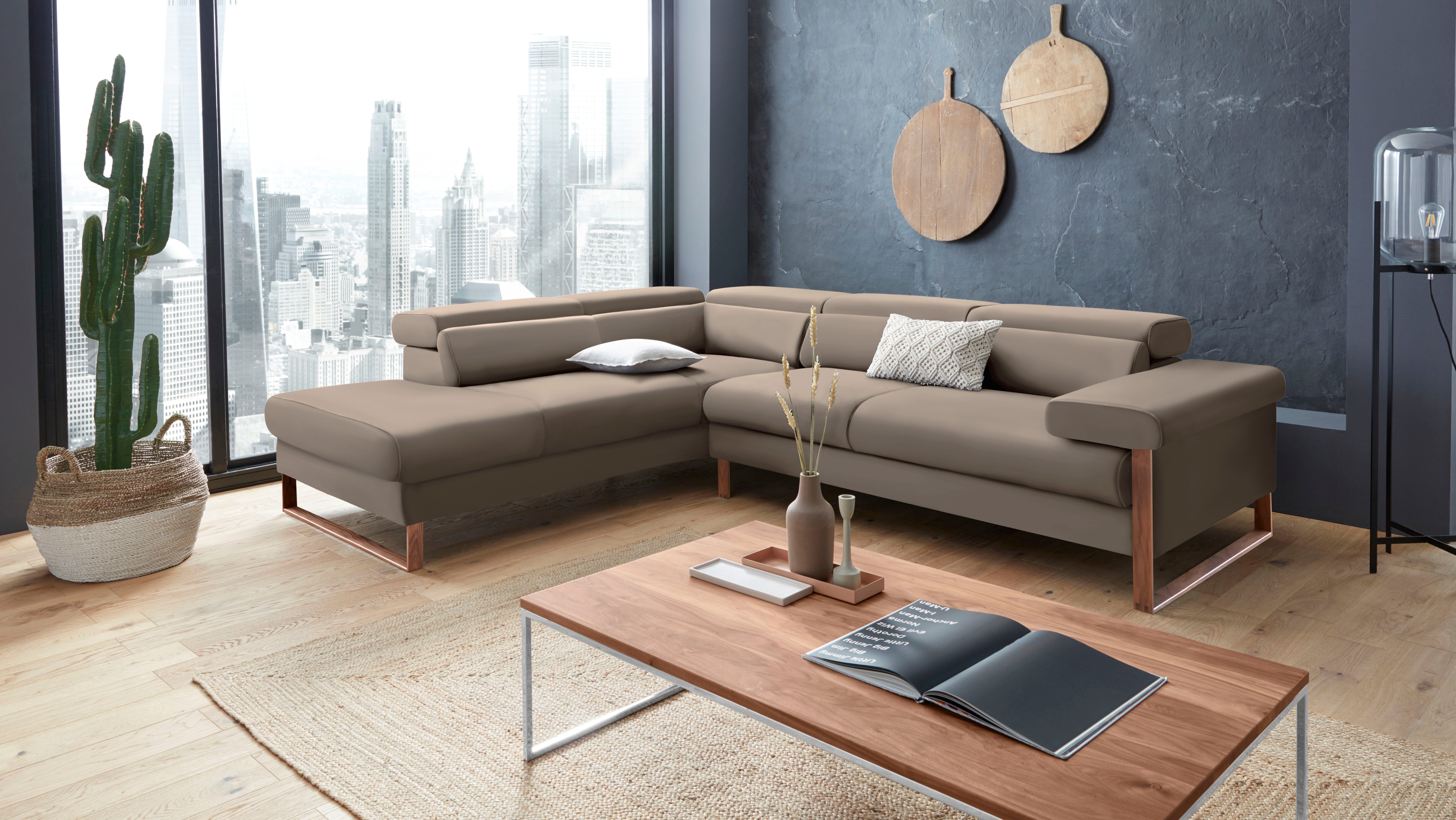 W.SCHILLIG Ecksofa finn, Designsofa mit tollem günstig online kaufen