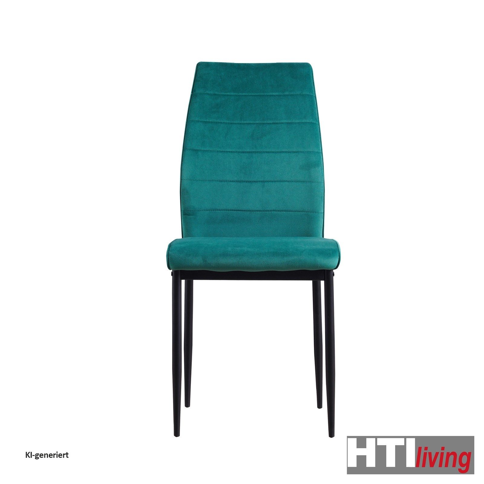 HTI-Living Esszimmerstuhl Stuhl Madison Velvet Grün (Stück, 1 St), Esszimmerstuhl Samt