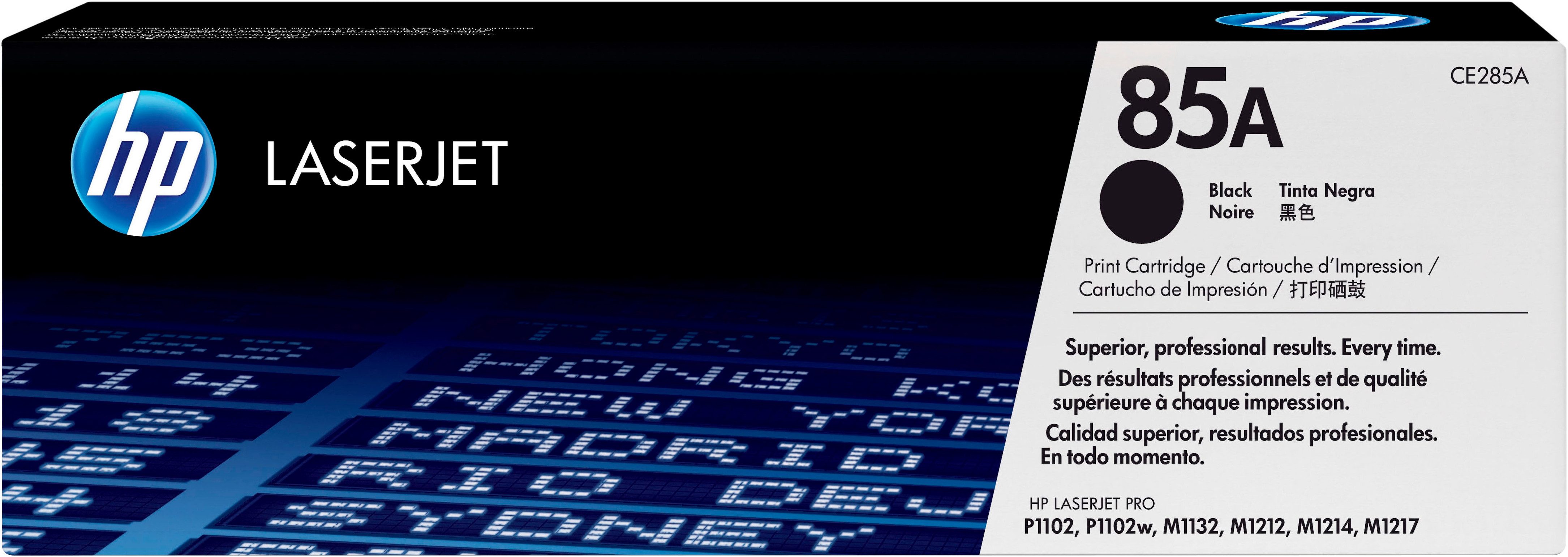 HP Tonerpatrone original HP Toner 85A schwarz, Größen A und Doppelpack