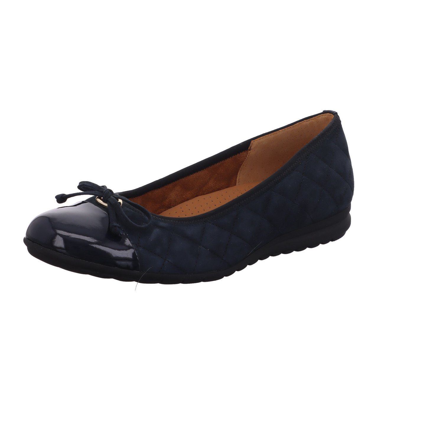 bestbewertet Gabor Ballerina Blau (dark-blue.gold / 46)