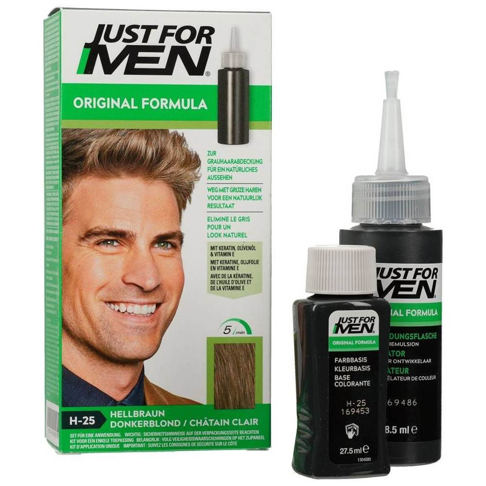 Just For Men Haarshampoo Tönungsshampoo hellbraun