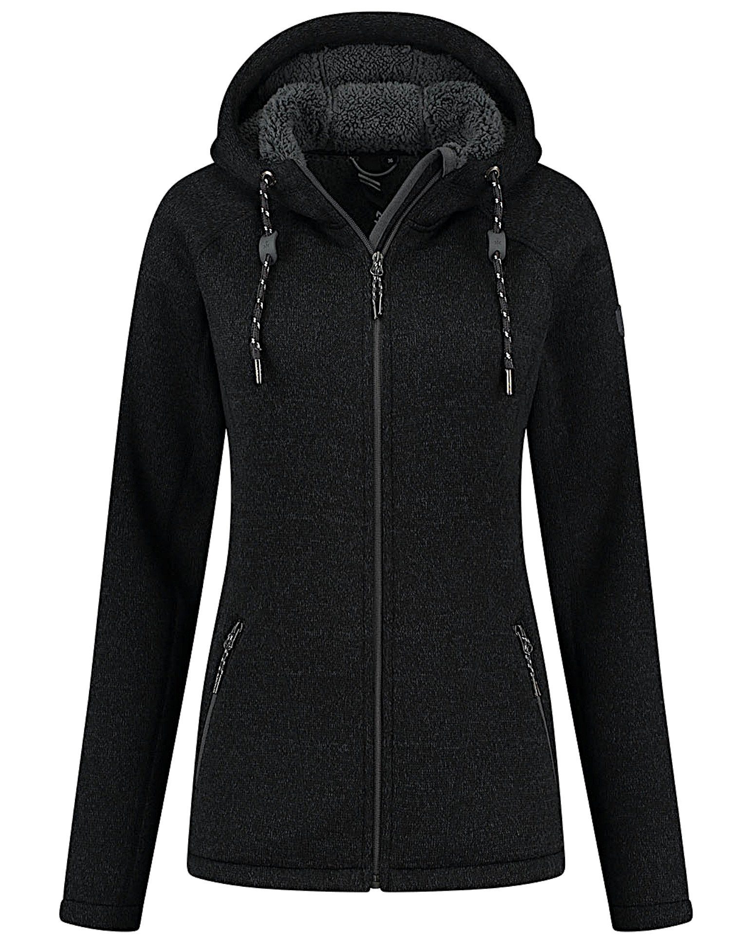 Kjelvik Strickfleecejacke Layla