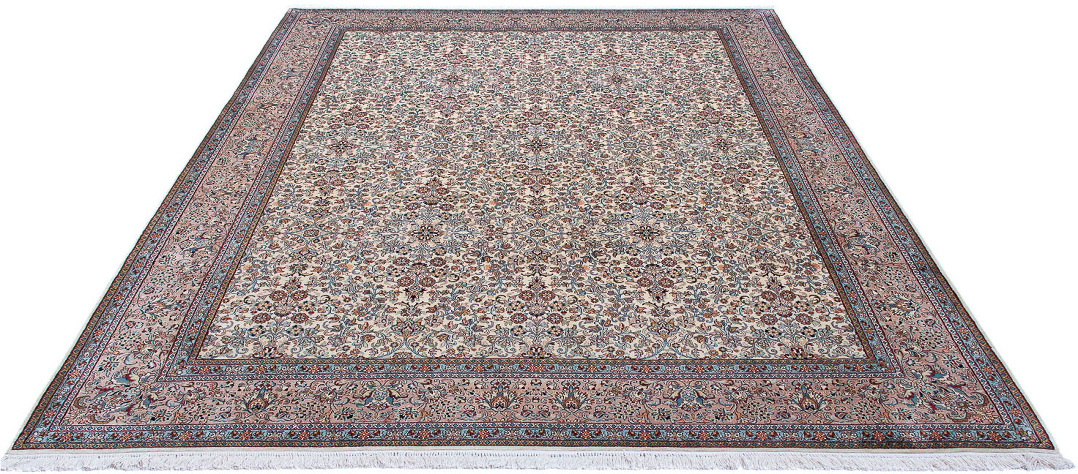 Orientteppich Perser - Classic - 309 x 250 cm - beige, morgenland, rechteckig, Höhe: 10 mm, Wohnzimmer, Handgeknüpft, Einzelstück mit Zertifikat
