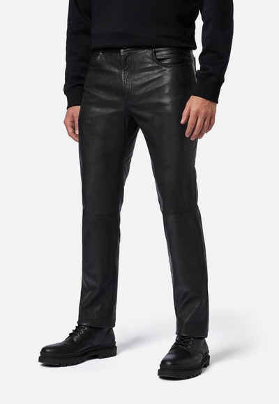 RICANO Lederhose Trant Pant Hochwertiges Lamm-Nappa Leder; 5-Pocket Jeans-Optik