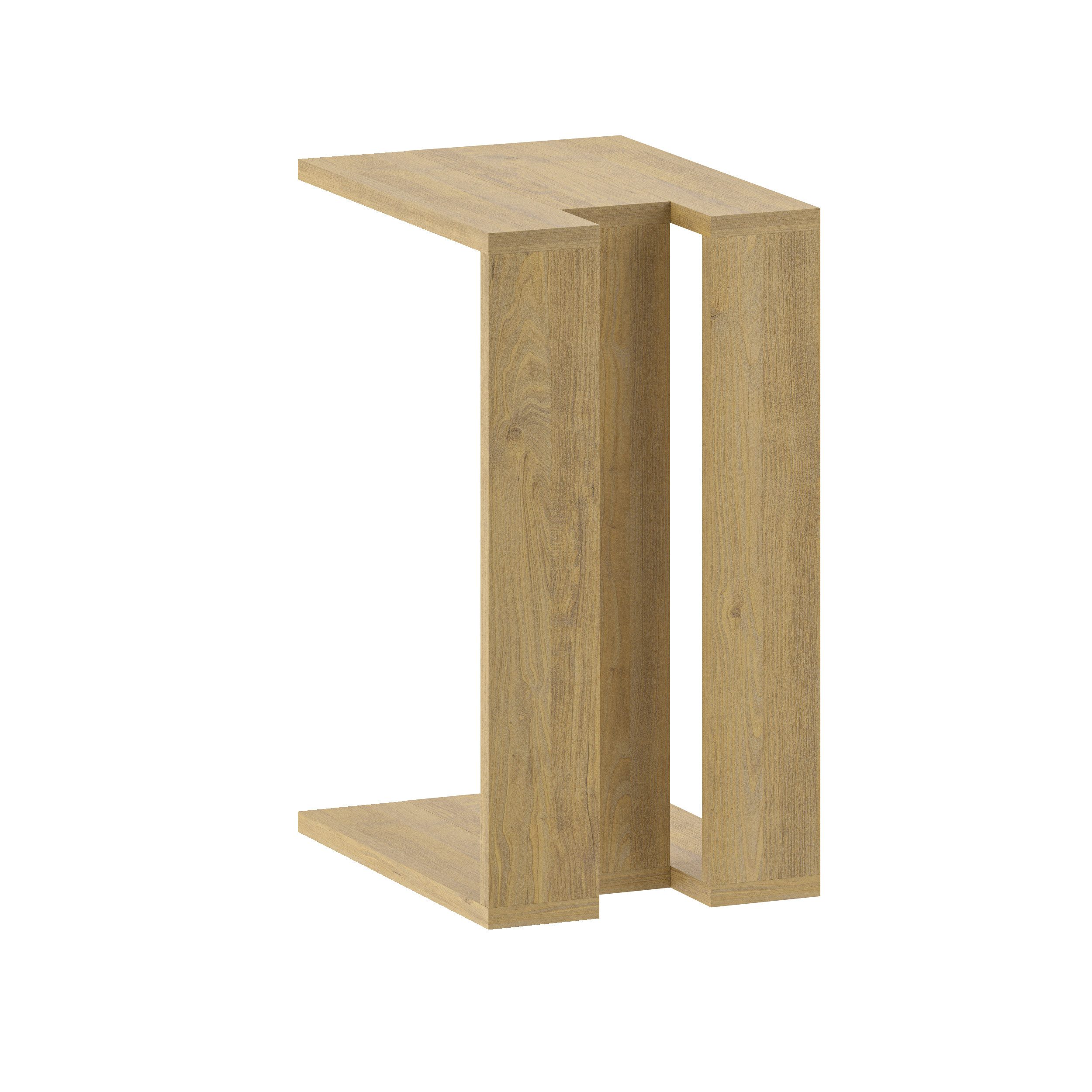 Decortie Beistelltisch Muju, Modern C Form Beistelltisch, 30 x 40 x 57 cm günstig online kaufen