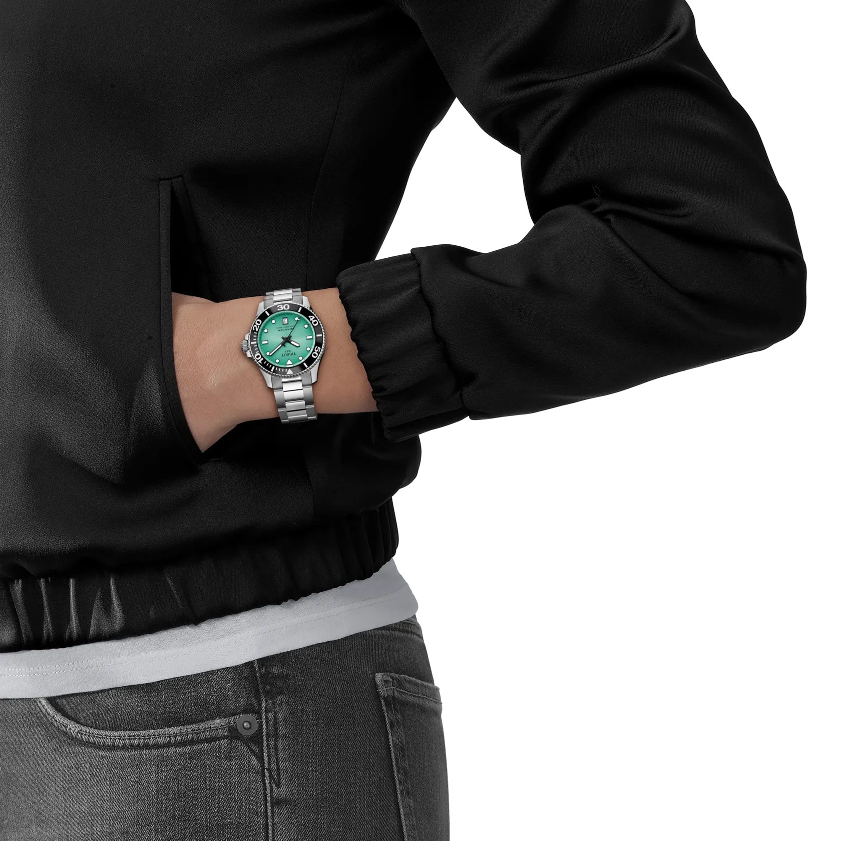 Tissot Schweizer Uhr Armbanduhr Unisex Tissot Seastar 1000 36 mm, 30 BAR wasserdicht