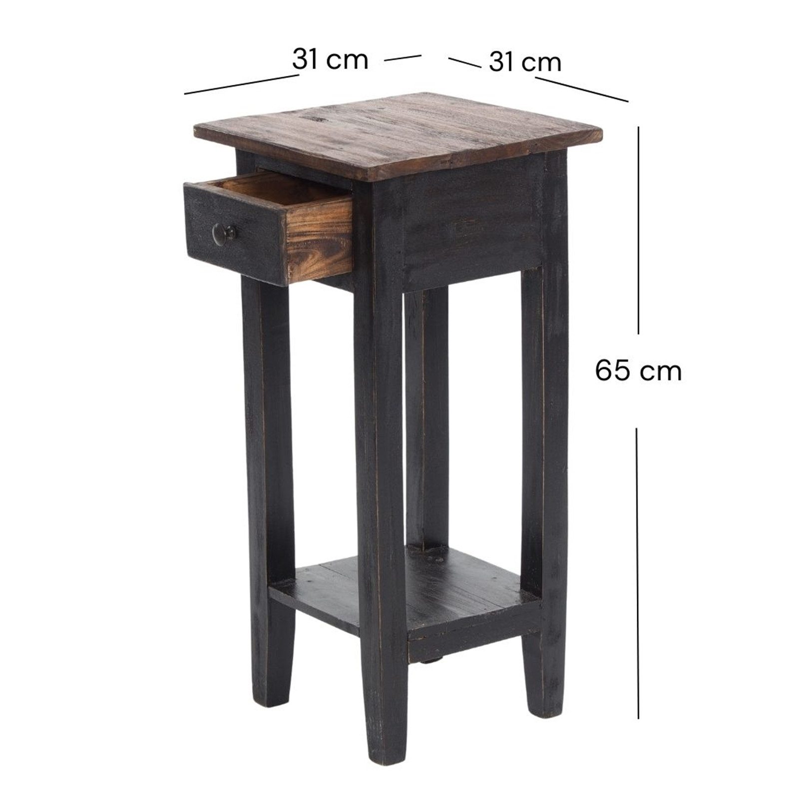 DESIGN DELIGHTS Telefontisch TELEFONTISCH "DRAWER 65", günstig online kaufen