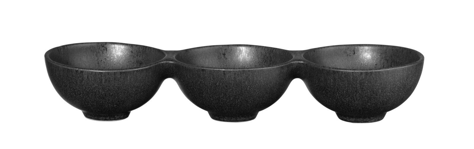 ASA SELECTION Schale Grande 3er Schale black iron 10,5x32cm, Steinzeug, (Schüsseln & Чаши), Küche, Kochen, Backen