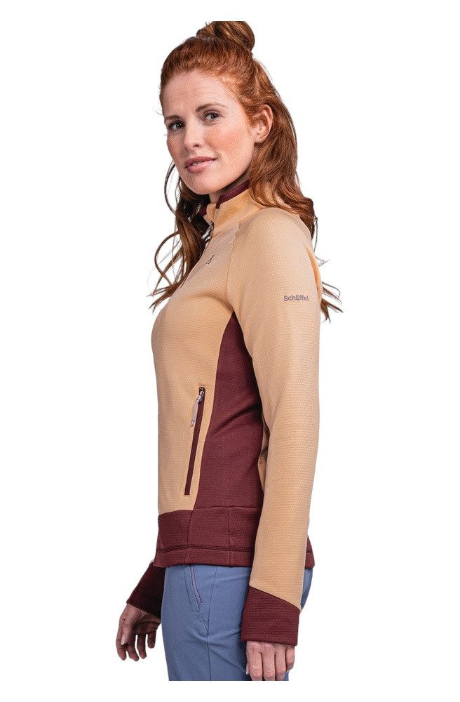 Schöffel Fleecejacke Steinach (hoher Feuchtigkeitstransport) orange Damen