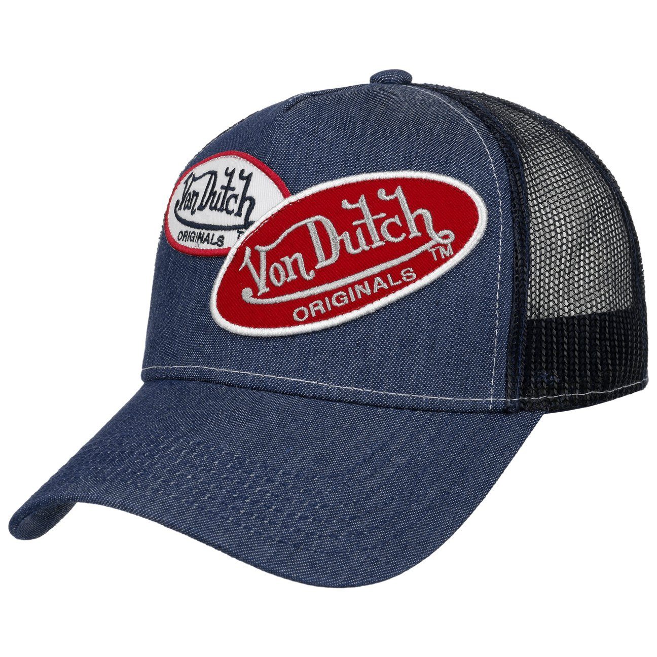Von Dutch Trucker Cap (1-St) Basecap Snapback blau