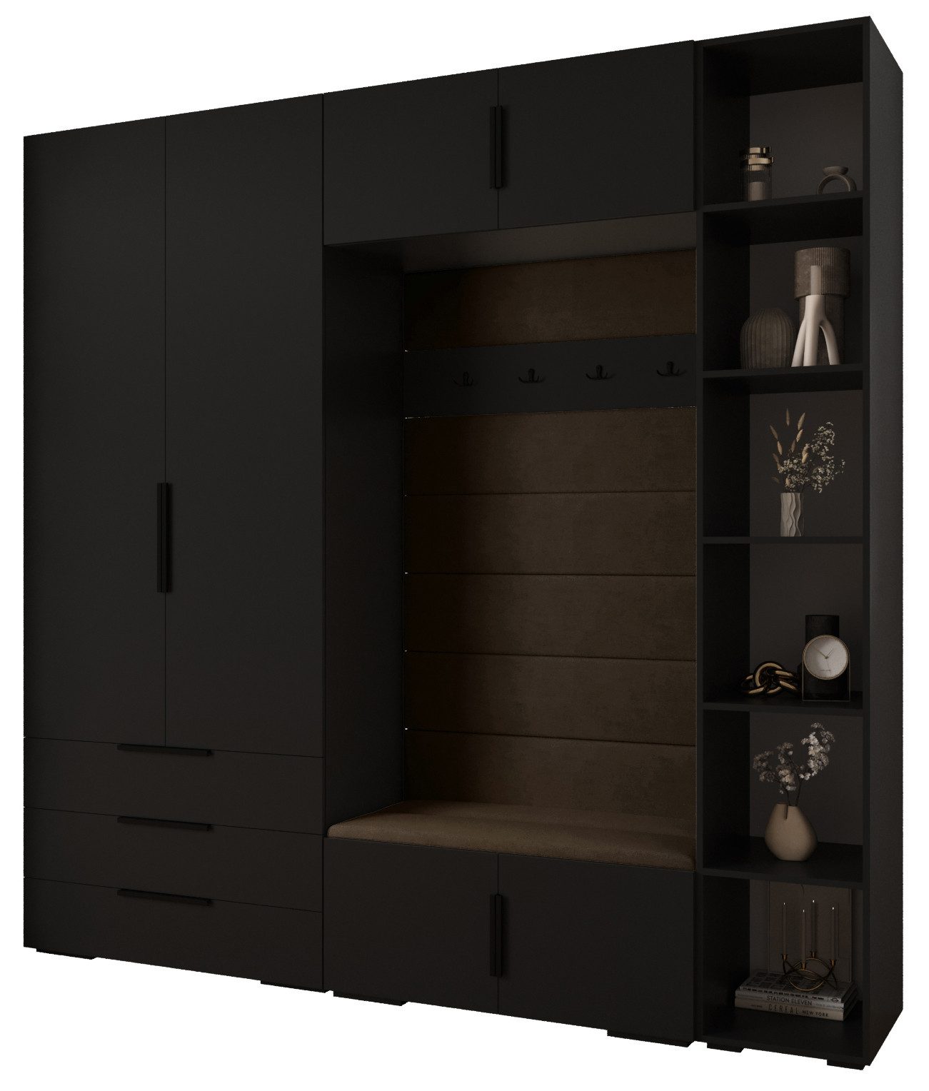 ABIKS MÖBEL Kompaktgarderobe INOVA 1 SATZ günstig online kaufen