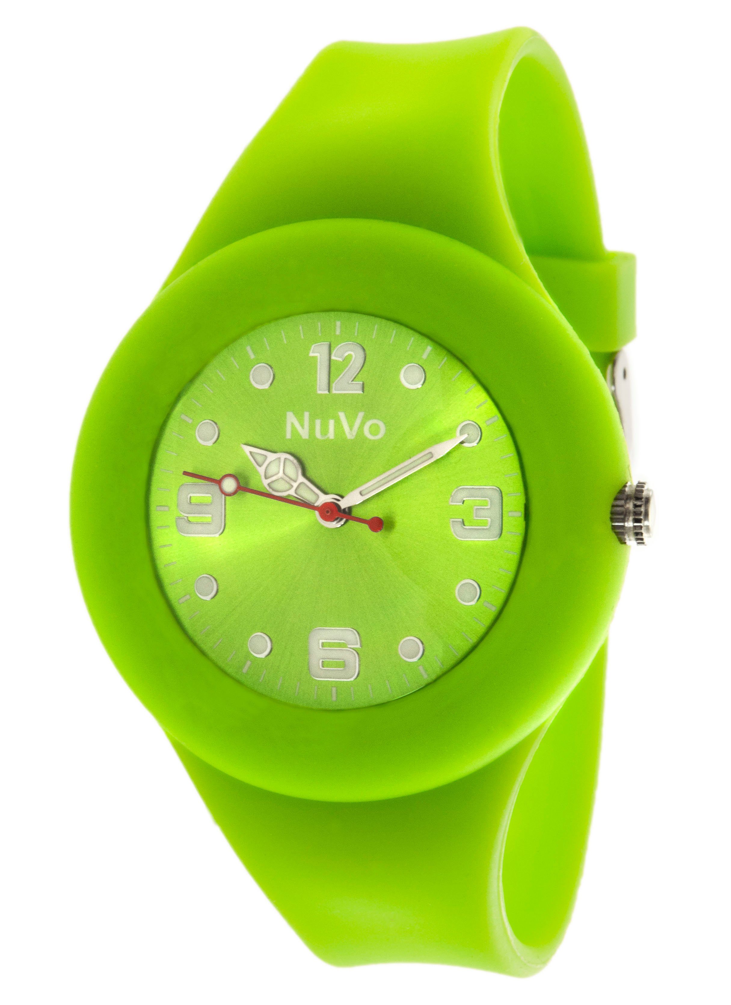 trendigen Armbanduhr Armband Quarzuhr Unisex Auffällige mit Nuvo