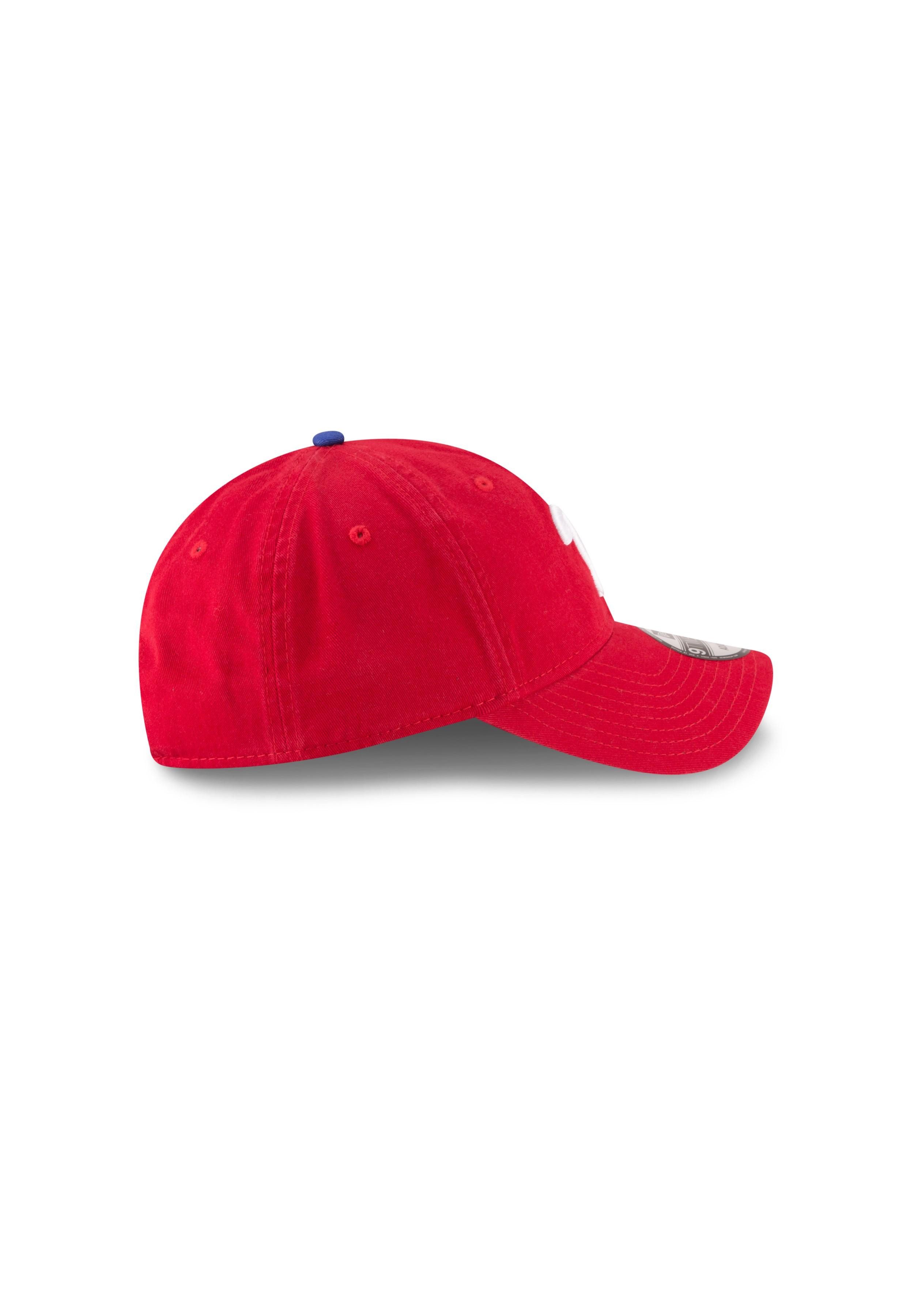New Era Baseball Cap Philadelphia Phillies MLB Core Classic Rot Verstellbare 9Twenty Cap Ne (1-St)