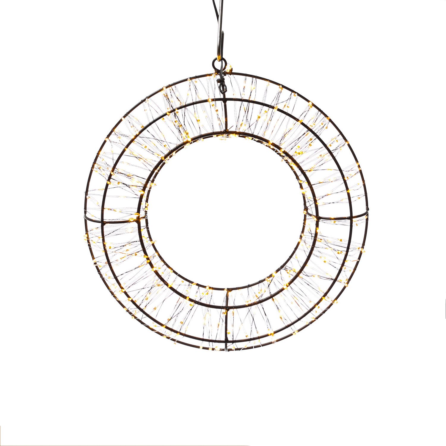 MARELIDA Dekokranz LED Lichtkranz Türkranz Weihnachtskranz günstig online kaufen