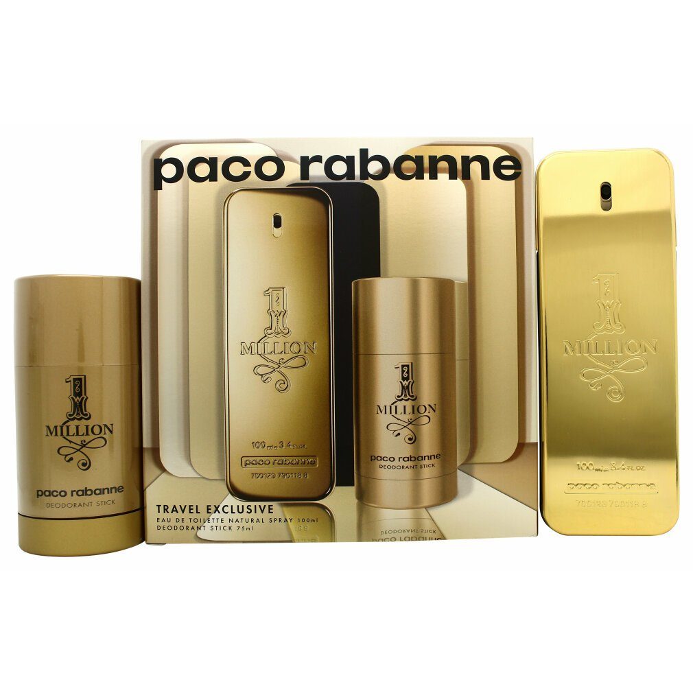 paco rabanne Duft-Set Paco Rabanne 1 Million Gift Set 100ml EDT + 75ml Deodorant Stick | Duft-Sets