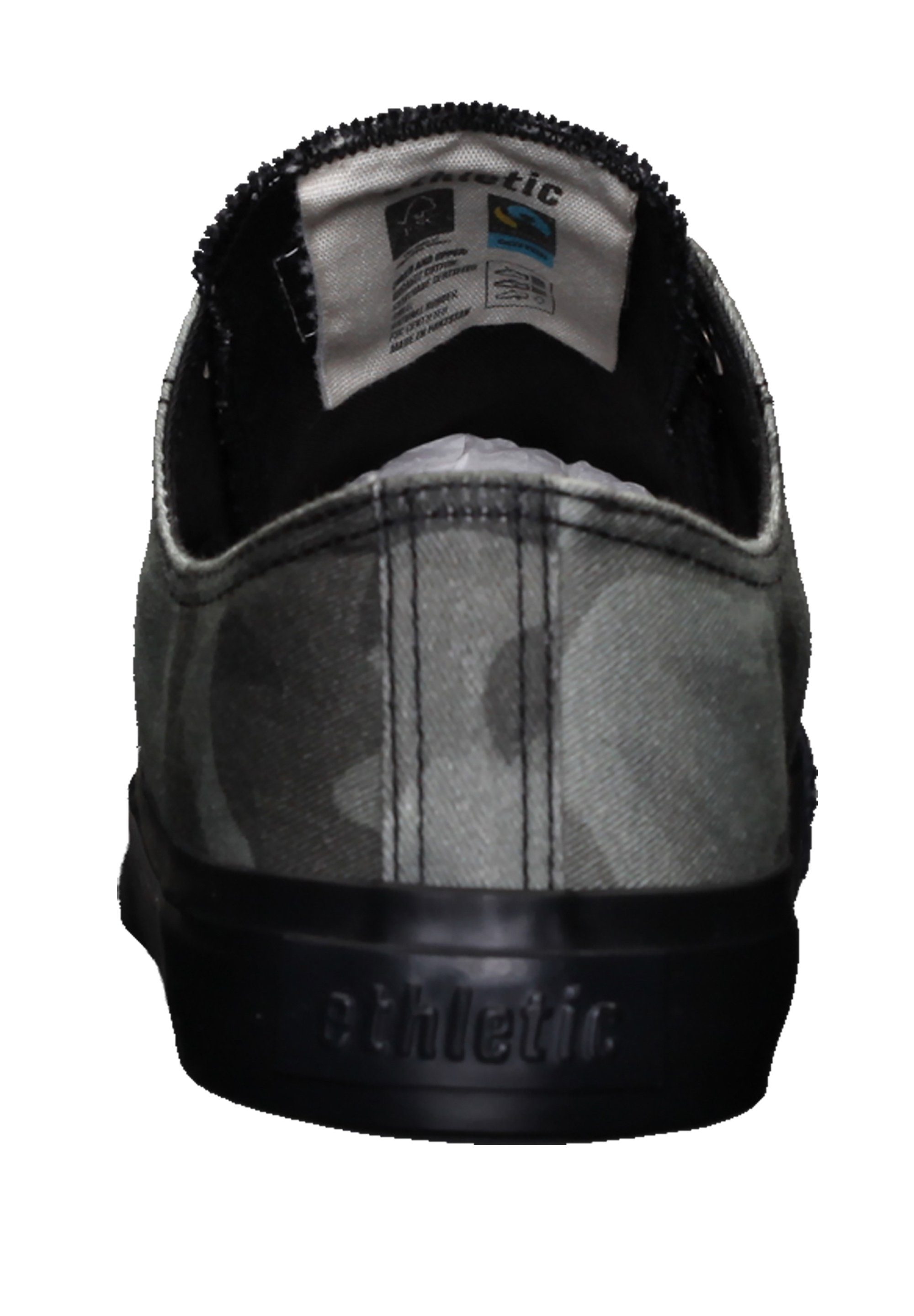 - ETHLETIC Produkt jet Lo Cap black human olive rights Fairtrade Cut Sneaker Black
