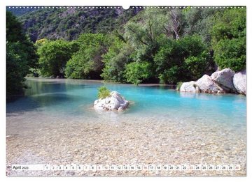 CALVENDO Wandkalender Epirus - Das ursprüngliche Griechenland (Premium, hochwertiger DIN A2 Wandkalender 2023, Kunstdruck in Hochglanz)