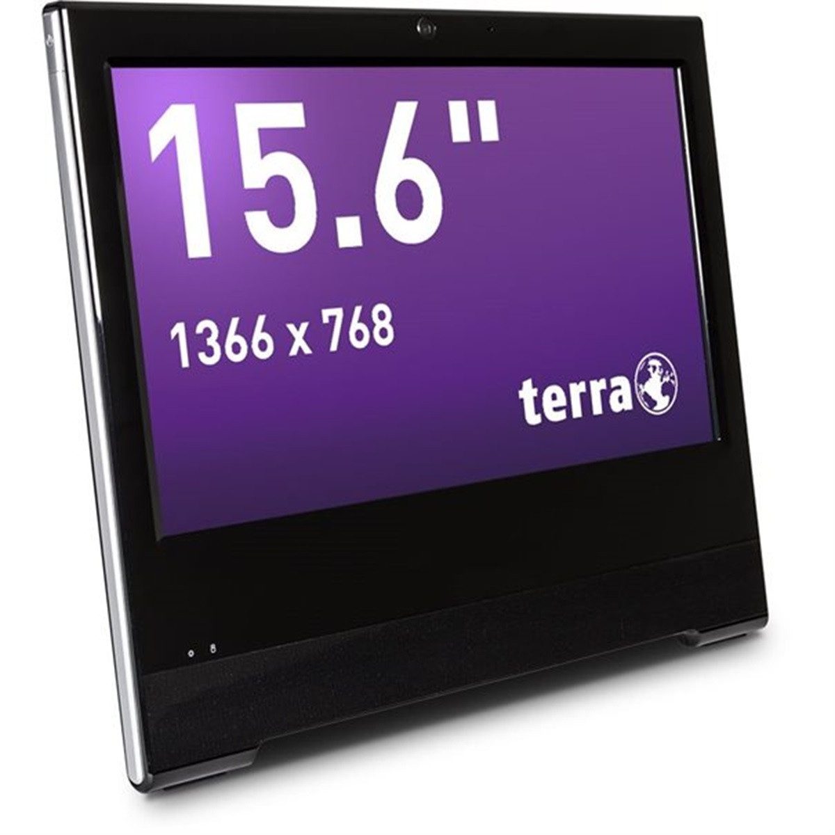 TERRA TERRA All-In-One-POS 15" fanless All-in-One PC (15.6 Zoll, Intel Core i3 8145U, Intel UHD Graphics 620, 8 GB RAM, 15,6 Zoll, VESA 100x100mm, HDMI, D-Sub/VGA)