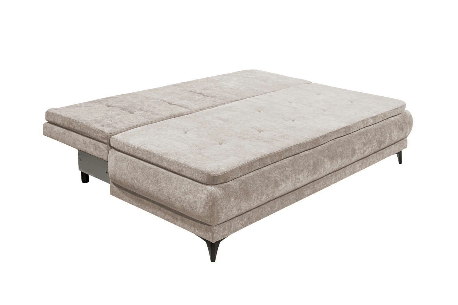 ED EXCITING DESIGN Schlafsofa Merida 2-Sitzer mit Schlaffunktion und Bettkasten, mit Schlaffunktion und Bettkasten