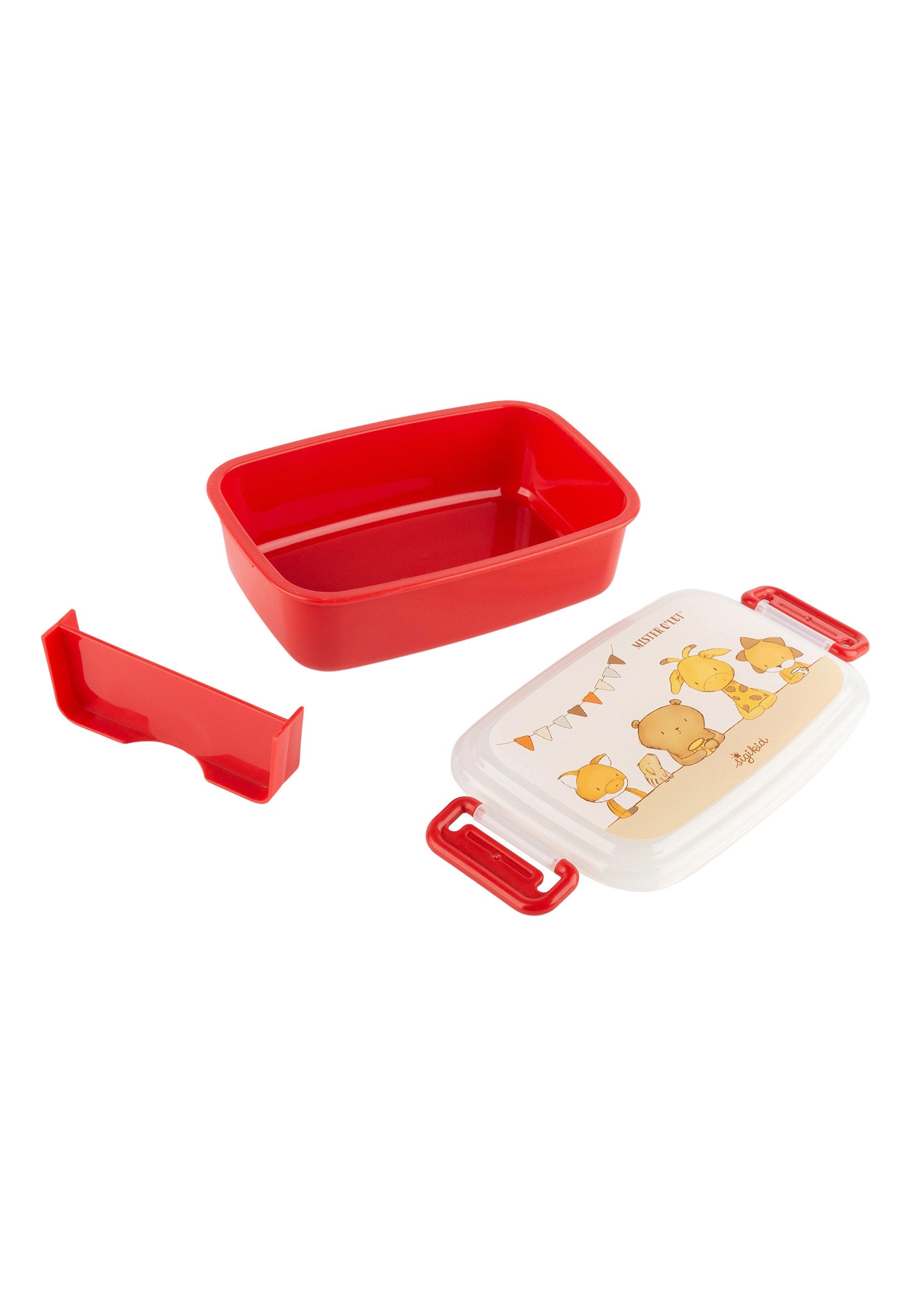 Sigikid Lunchbox sigikid & Friends Mister O'Lui für Kinder Unisex, Material außen: Box 100% PP, Deckel 100% PS, Griffe 100% ABS; Material innen: Silikondichtungsring in Deckel, (1-tlg)