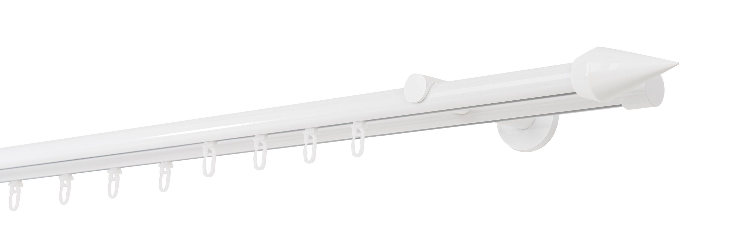 ondeco Gardinenstange Profil Wandabstand 12cm Kegel, günstig online kaufen