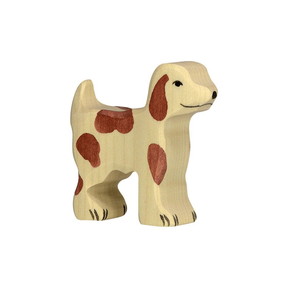 Holztiger Spielfigur HOLZTIGER Hofhund aus Holz - klein