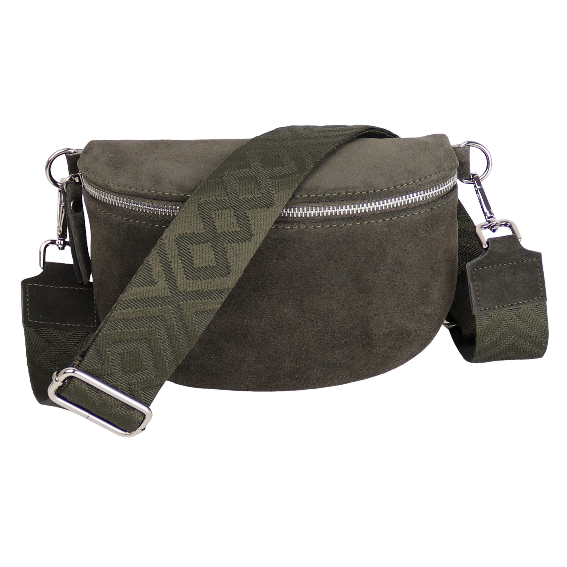 MIRROSI Bauchtasche Damen, Echtleder,Leder, Made in Italy, Umhängetasche, B günstig online kaufen