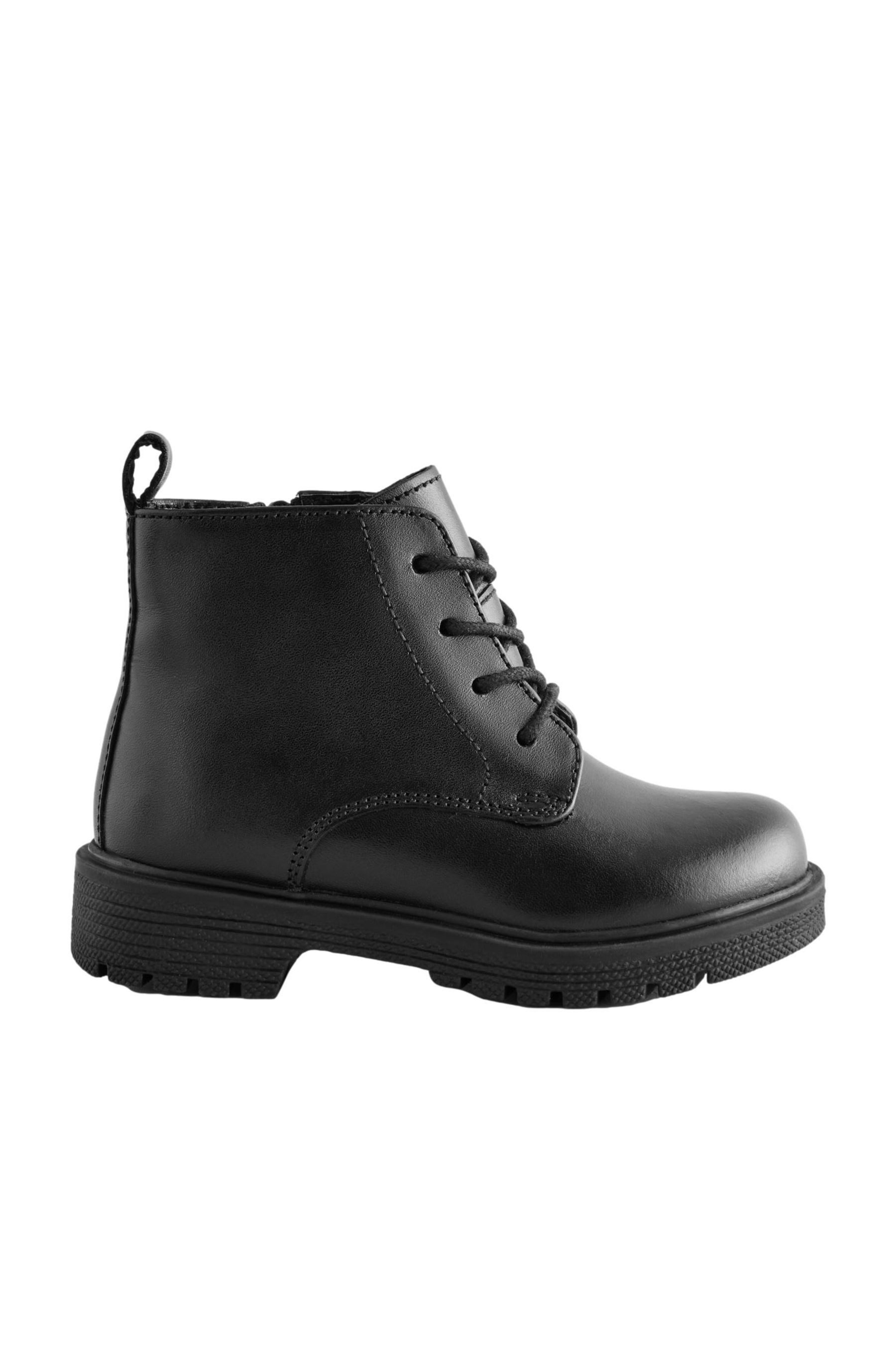Next Schnürstiefel aus Leder Schnürstiefelette (1-tlg) günstig online kaufen