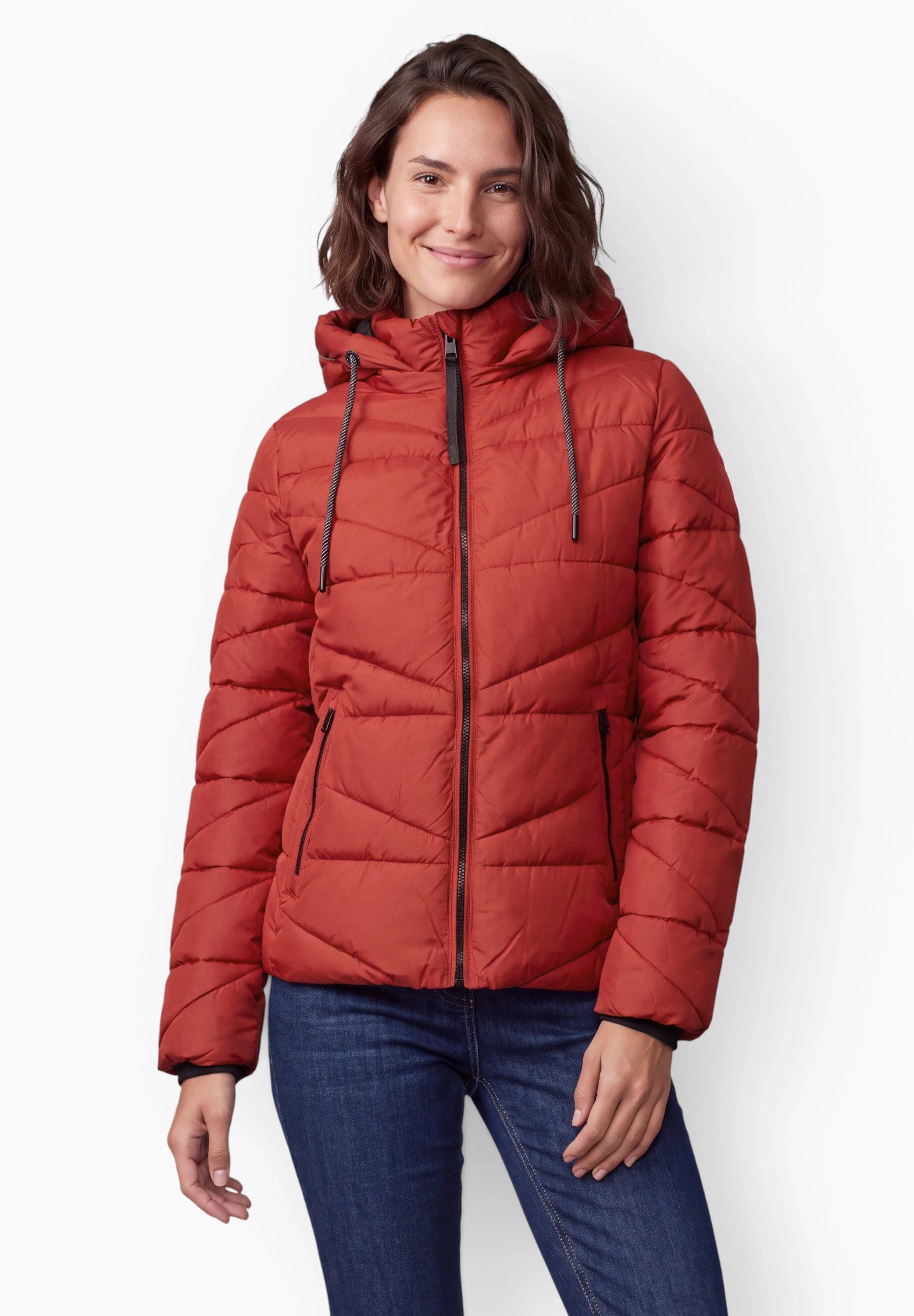 CECIL Steppjacke mit Kapuze