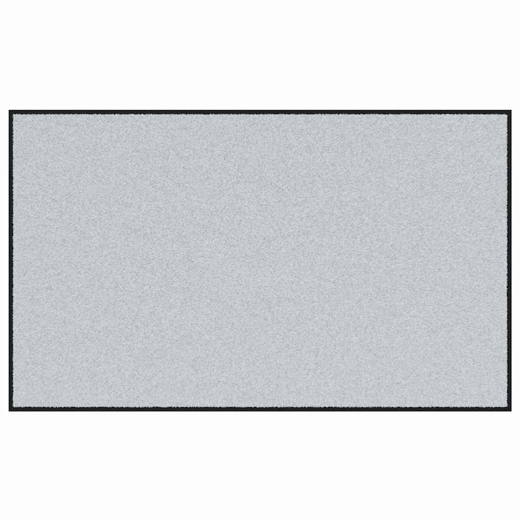 vidaXL Fußmatte Fußmatte Grau und Schwarz 90 x 150 cm 100% Polyamid, Hütte, Höhe: 0.9 mm