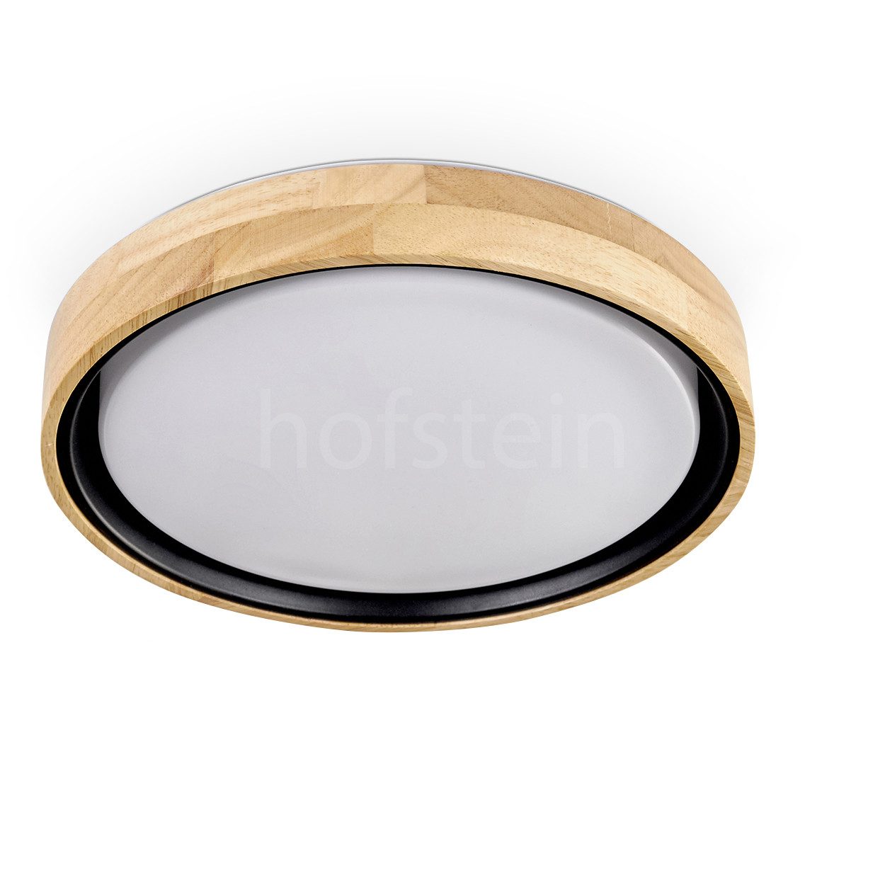 hofstein Deckenleuchte dimmbare Deckenleuchte aus Holz/Metall/Kunststoff in günstig online kaufen
