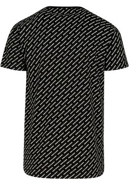 URBAN CLASSICS T-Shirt Urban Classics Herren Allover Logo Tee (1-tlg)