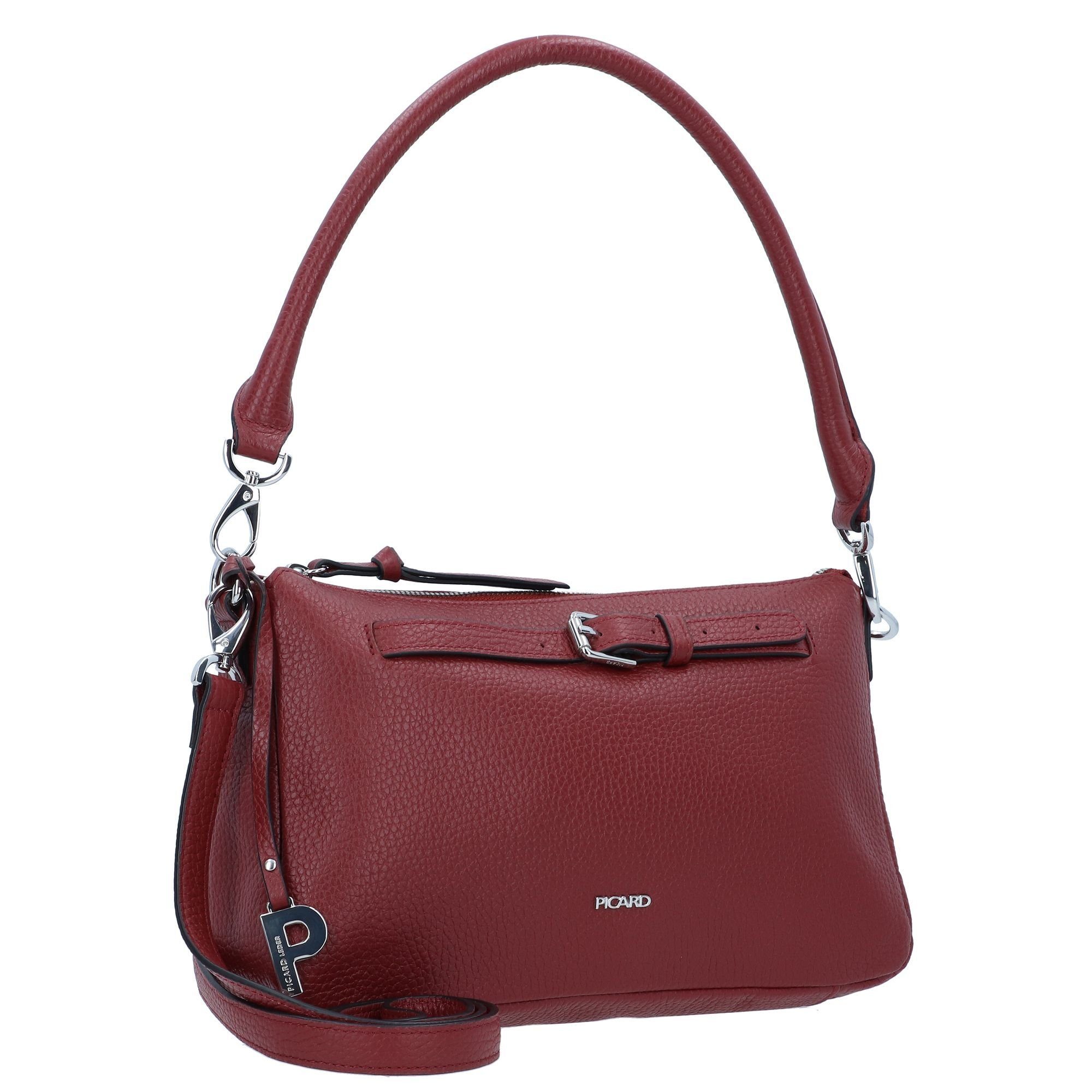 Amazing, Picard chianti Leder Schultertasche