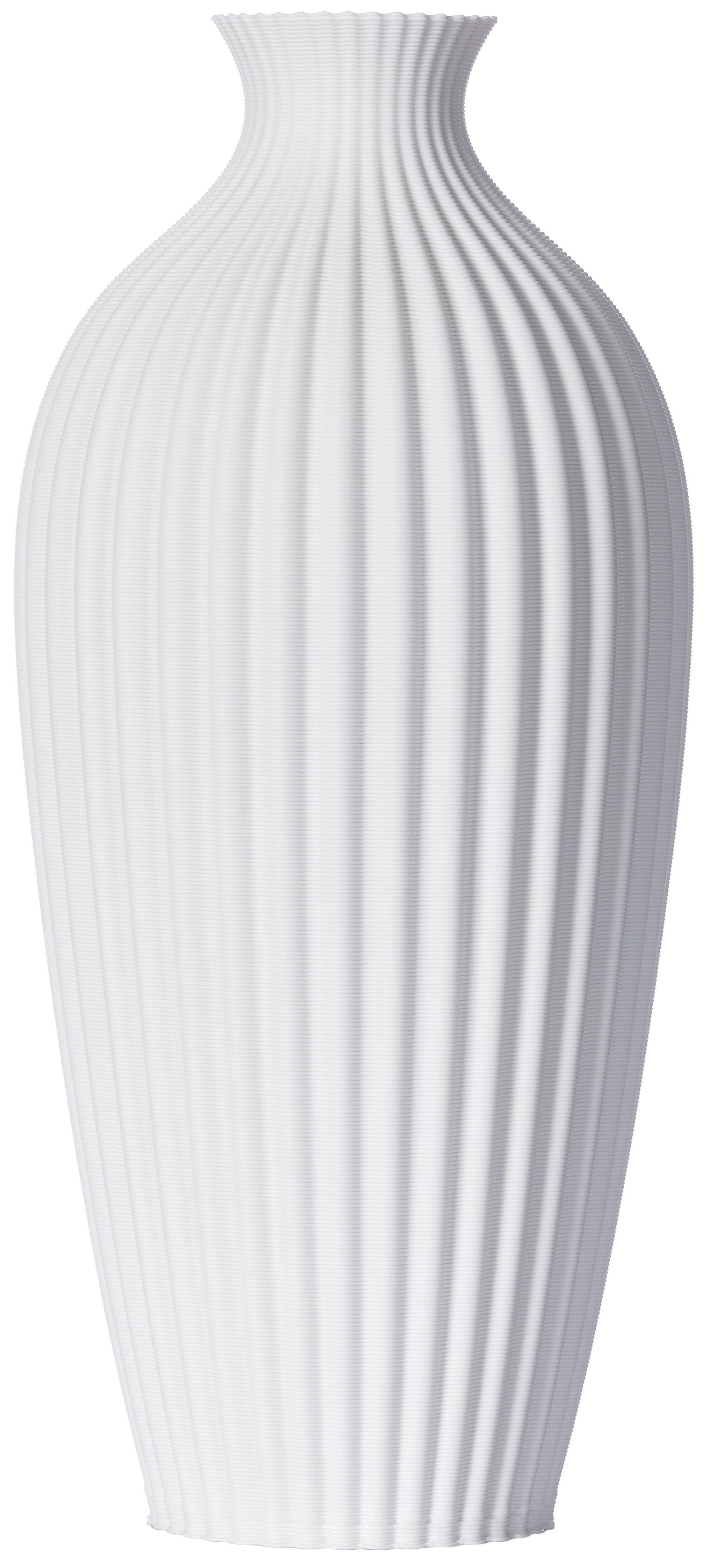 3D Vase Dekovase Saskia S 16cm Nachhaltige Blumenvase für Schnitt-/ Trockenblumen, Deko Vase