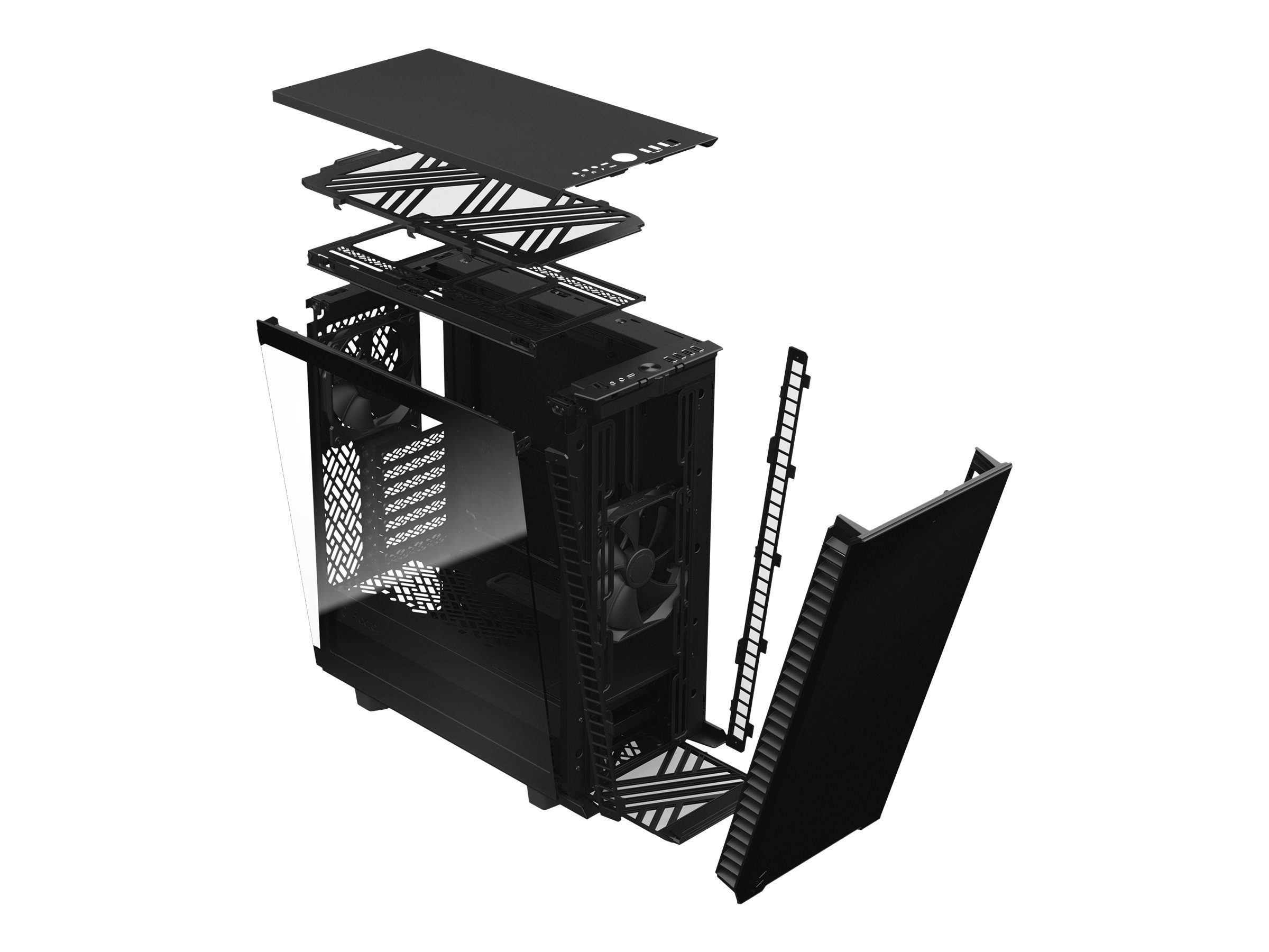 Fractal Design PC-Gehäuse FRACTAL DESIGN DEFINE 7 Compact (TG)